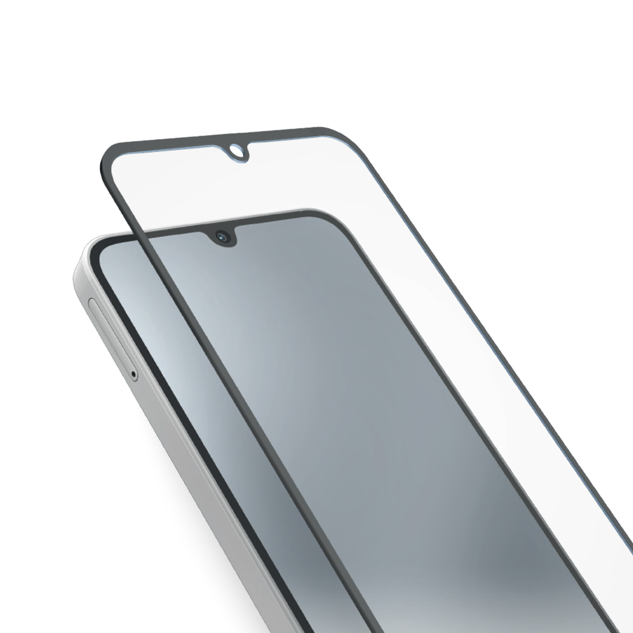 SBS pilnos dangos grūdintas stiklas Samsung Galaxy A27