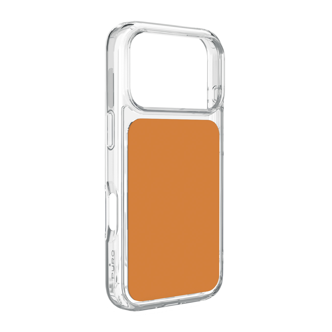 Puro Plate Mag dėklas iPhone 17 Pro Max suderinamas su MagSafe - oranžinis
