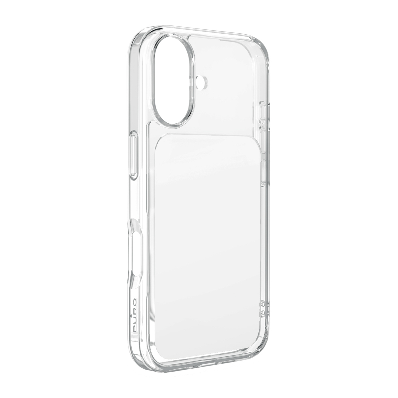 Puro Plate Mag dėklas iPhone 17 suderinamas su MagSafe - baltas