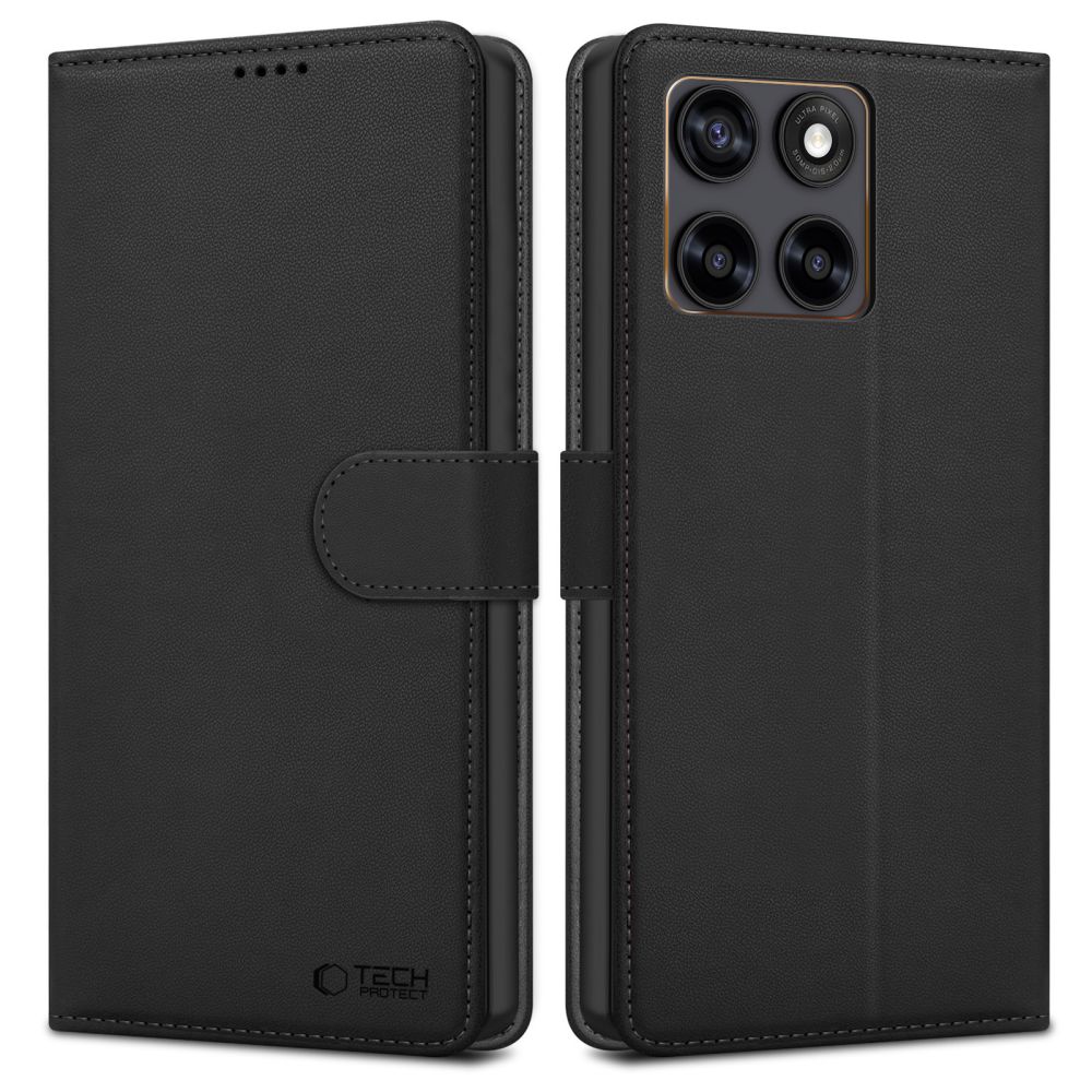 Tech-Protect Wallet Чехол для Motorola Edge 70 Fusion / Fusion+ 5G - чёрный