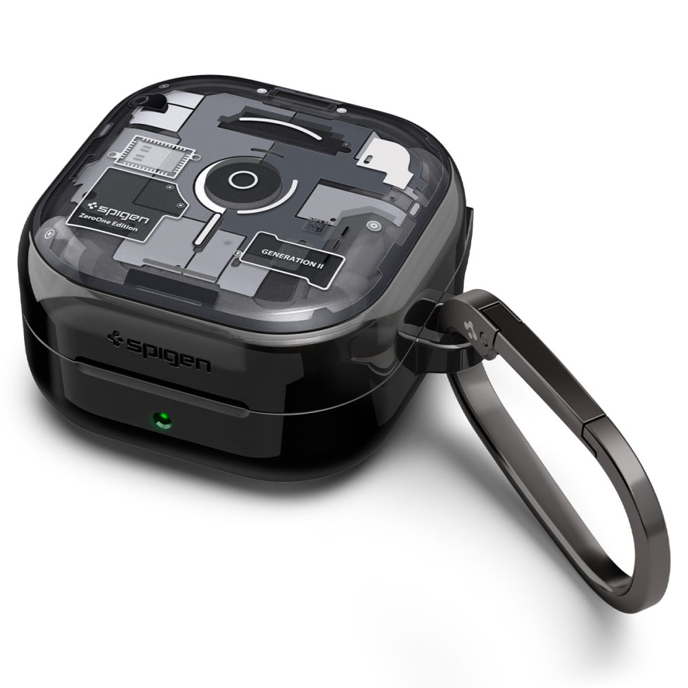 Spigen Ultra Hybrid Zero One dėklas skirtas Samsung Galaxy Buds 4 / 4 Pro - juodas
