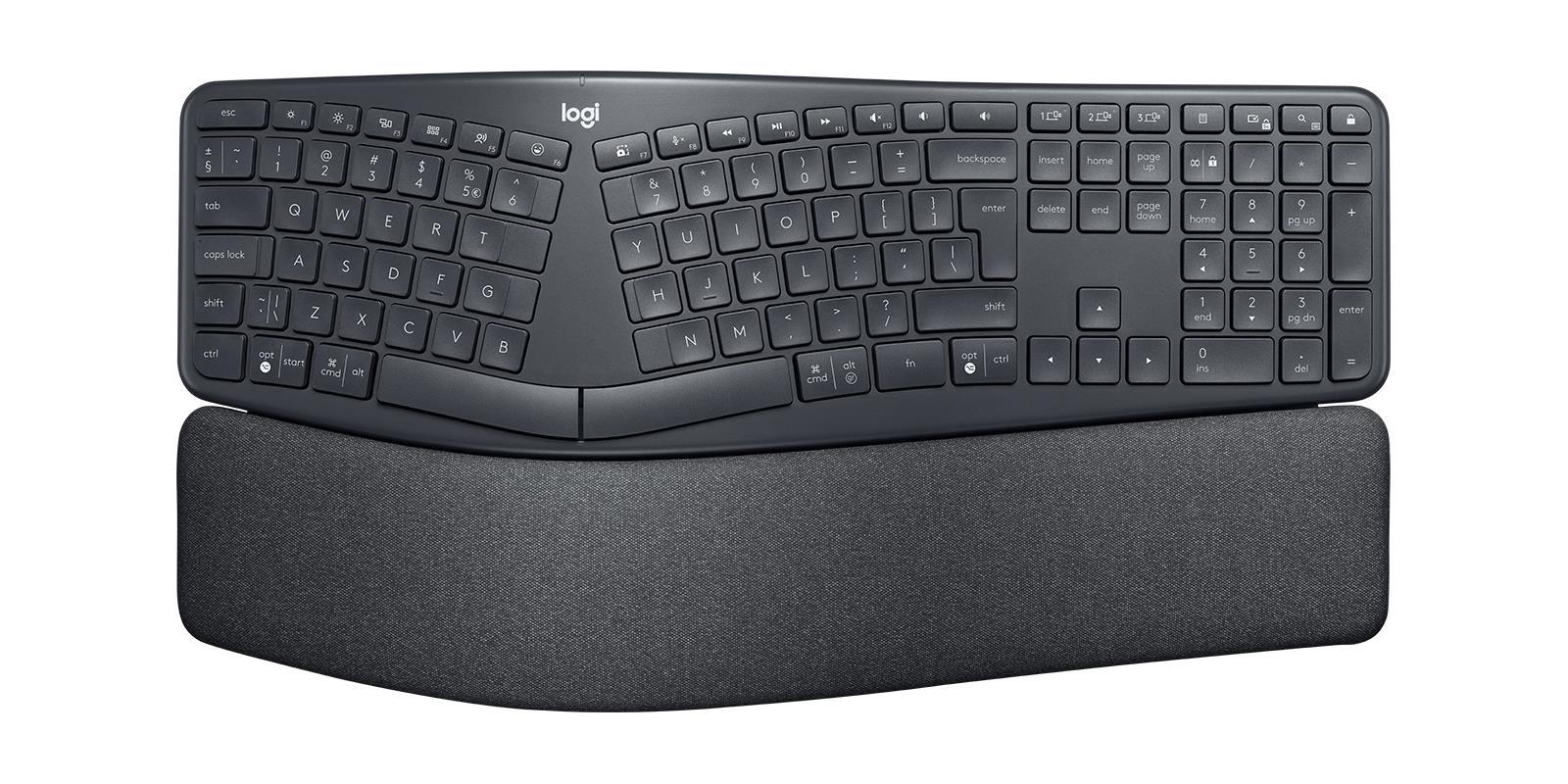 KLAVIATŪRA BELAIDĖ ERGO K860 US/GRAPHITE 920-010352 LOGITECH