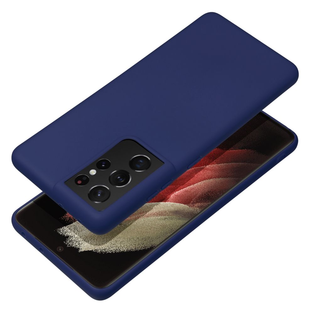 Samsung A27 5G dėklas Soft, tamsiai mėlynas
