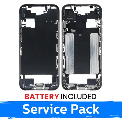 Mid-Frame Housing Apple iPhone Air Back Housing + Battery / Light Gold / (Service Pack)