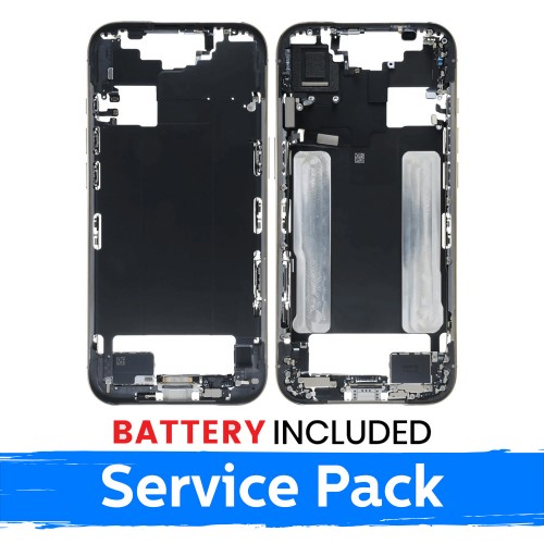Mid-Frame Housing Apple iPhone Air Back Housing + Battery / Sky Blue / (Service Pack)