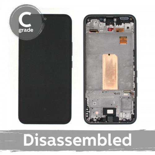 LCD ekranas suderinamas su Samsung A546 A54 5G su rėmeliu / Lime / (8/10 išardytas)