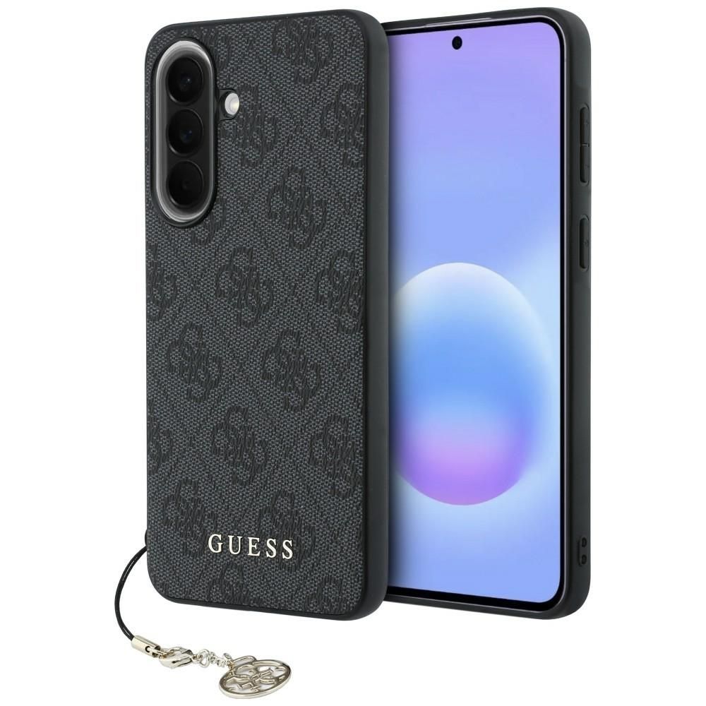 Guess dėklas Samsung Galaxy A57 (PU 4G Classic Logo with Charm) juodas