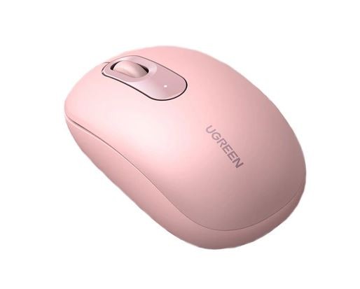 Pelė UGREEN (MU105) belaidė rožinė