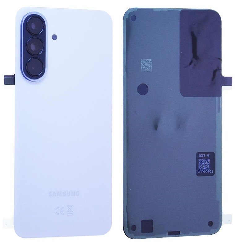 Задняя крышка для Samsung A376 A37 5G белая оригинальная (service pack)
