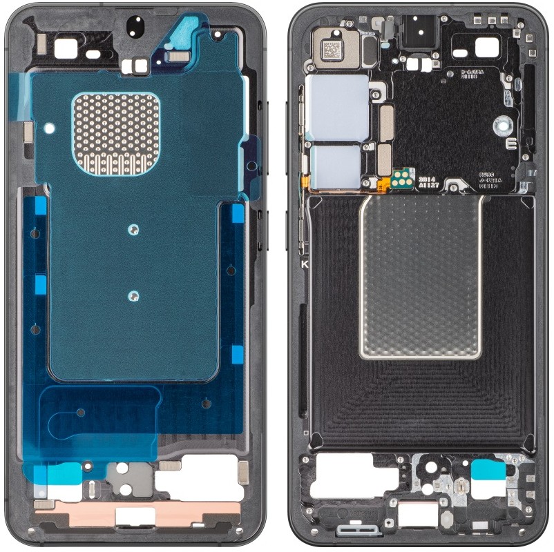 Middle housing Samsung S921 S24 Onyx Black original (used Grade B)