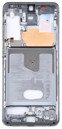 Vidinis korpusas Samsung G981F/G980F S20 Cosmic Grey su šoniniais mygtukais originalus (used Grade B)