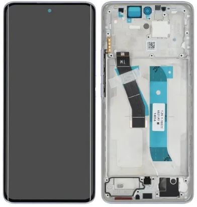 LCD экран Xiaomi Redmi Note 15 4G с сенсорным экраном и рамкой фиолетовый оригинальный (сервисный пак)