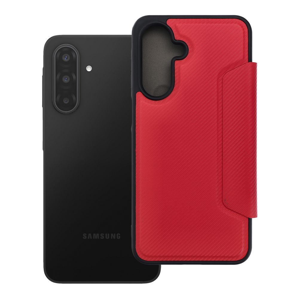 RAZOR knygos tipo dėklas SAMSUNG A17 5G raudonas