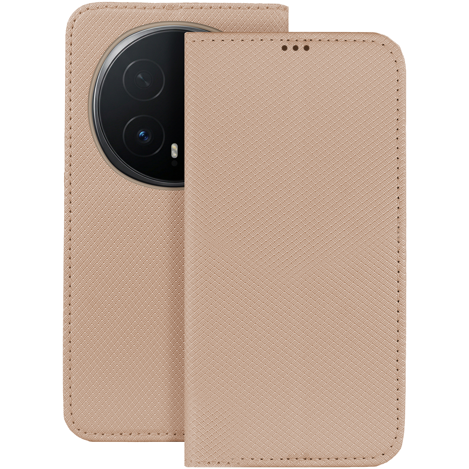 Smart Magnet dėklas Honor Magic 8 Pro auksinis