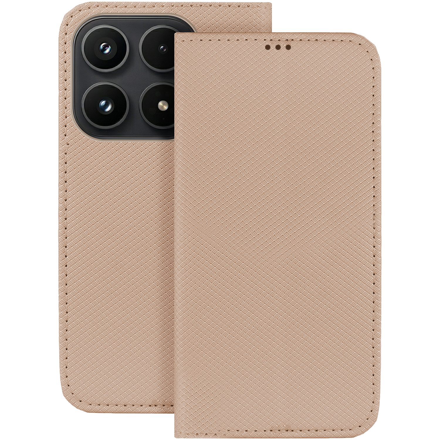 Smart Magnet dėklas Xiaomi 17 auksinis