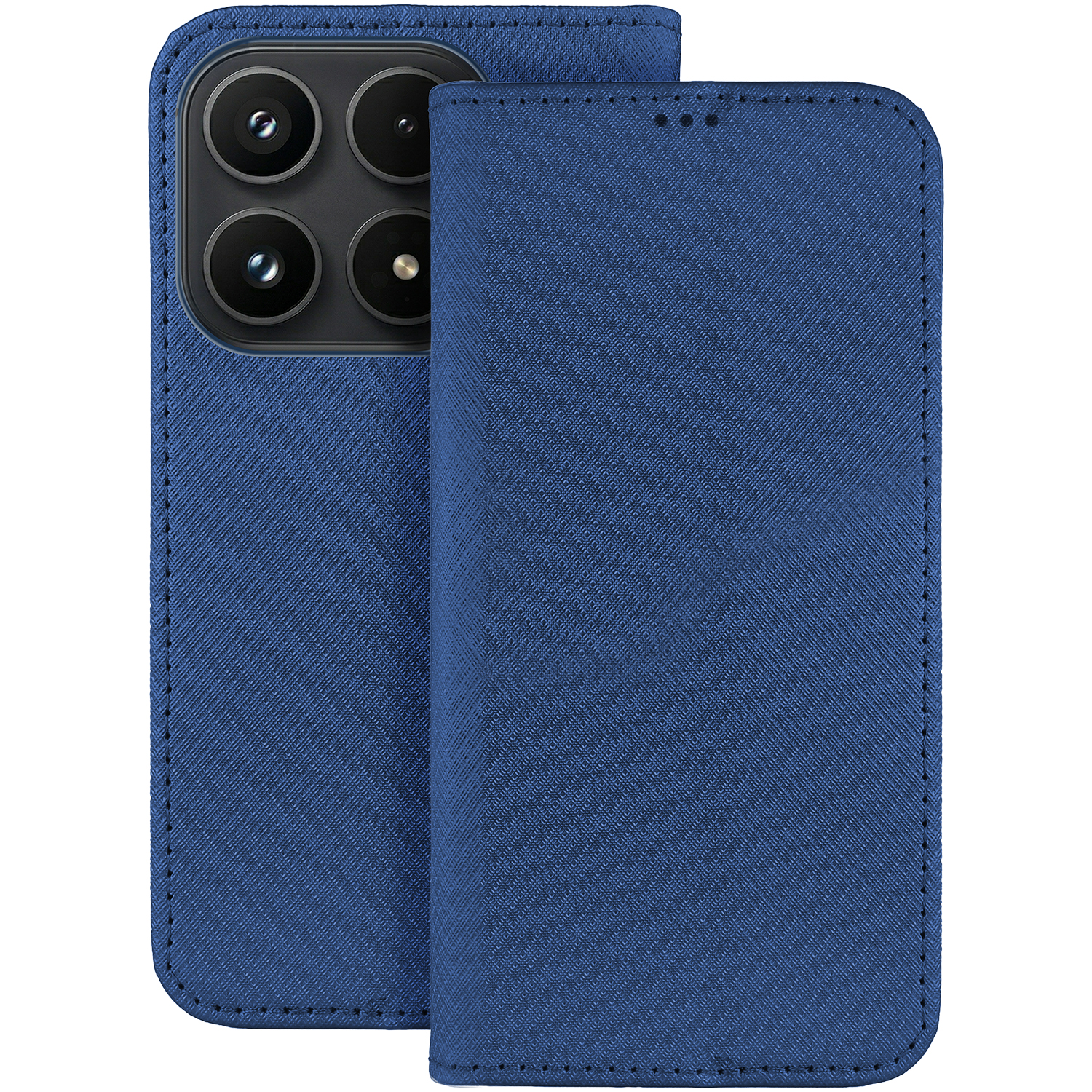 Smart Magnet dėklas Xiaomi 17 tamsiai mėlynas