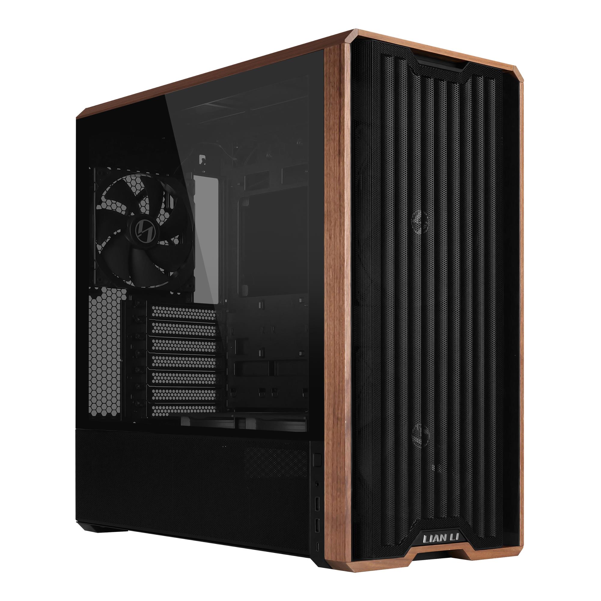 Kompiuterio korpusas LIAN LI LAN217X ATX/mATX/EATX/SSI EEB juodas Midi Tower