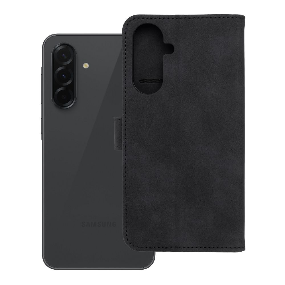 TENDER knygos dėklas telefonui SAMSUNG A36 5G juodas