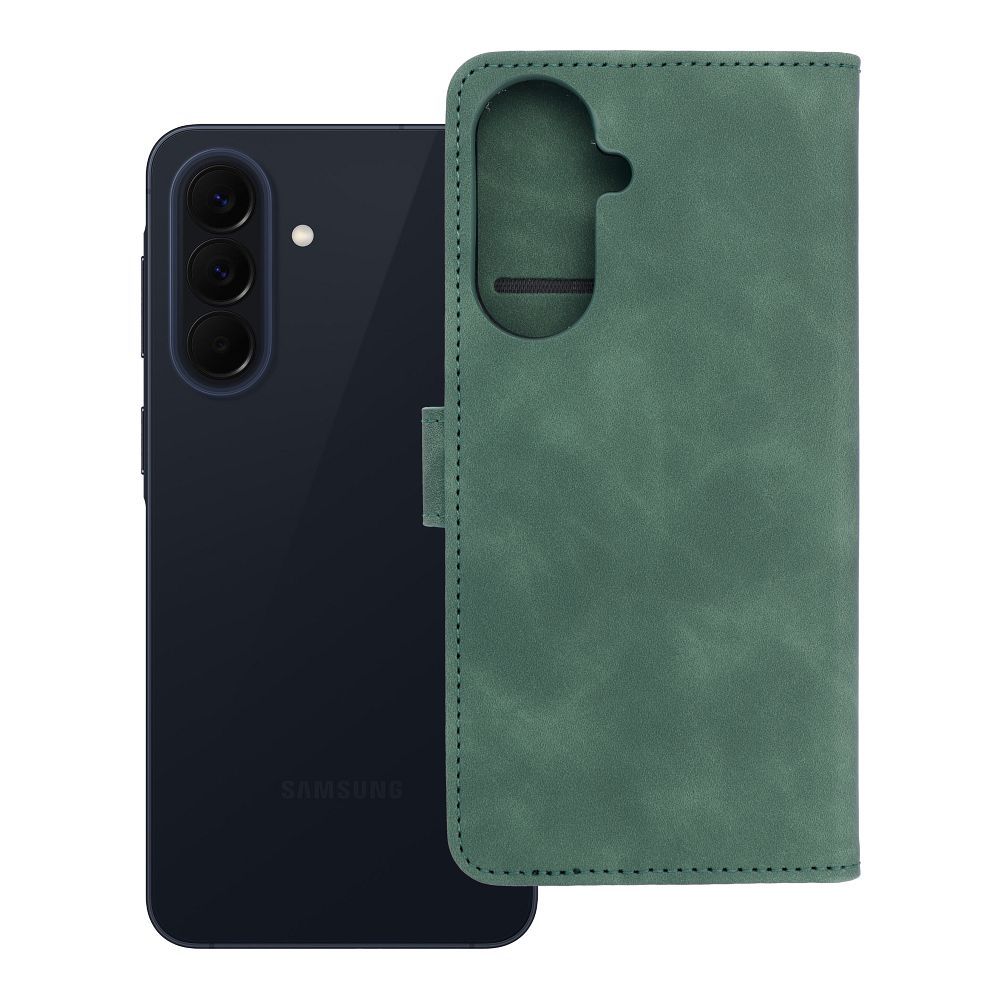 TENDER knygos dėklas SAMSUNG A57 5G, žalias