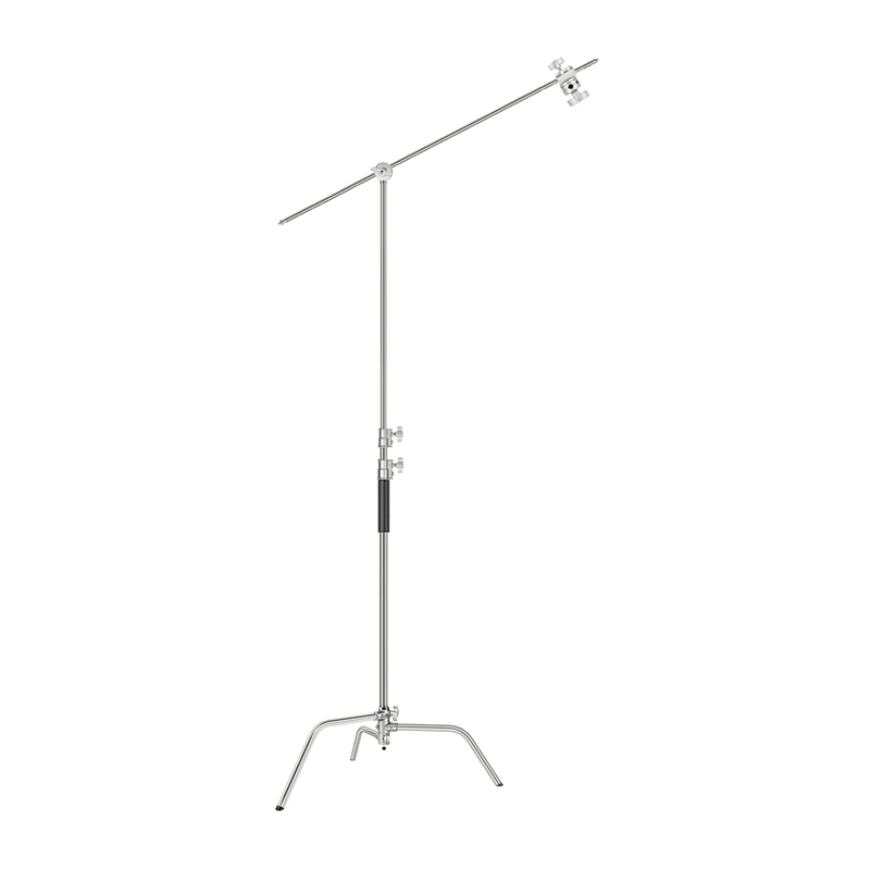 Nerūdijančio plieno C stovas su strėle Neewer SC320 320cm