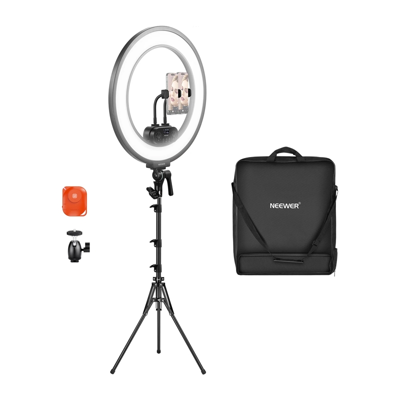 Neewer RL45B 45W 18″ ультратонкий комплект кольцевой LED лампы