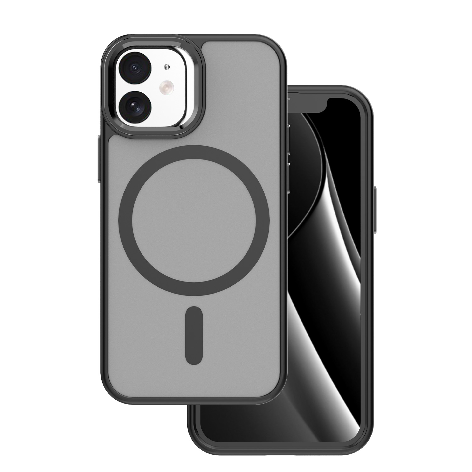 Frozen Mag чехол iPhone 12 / 12 Pro 6,1" черный
