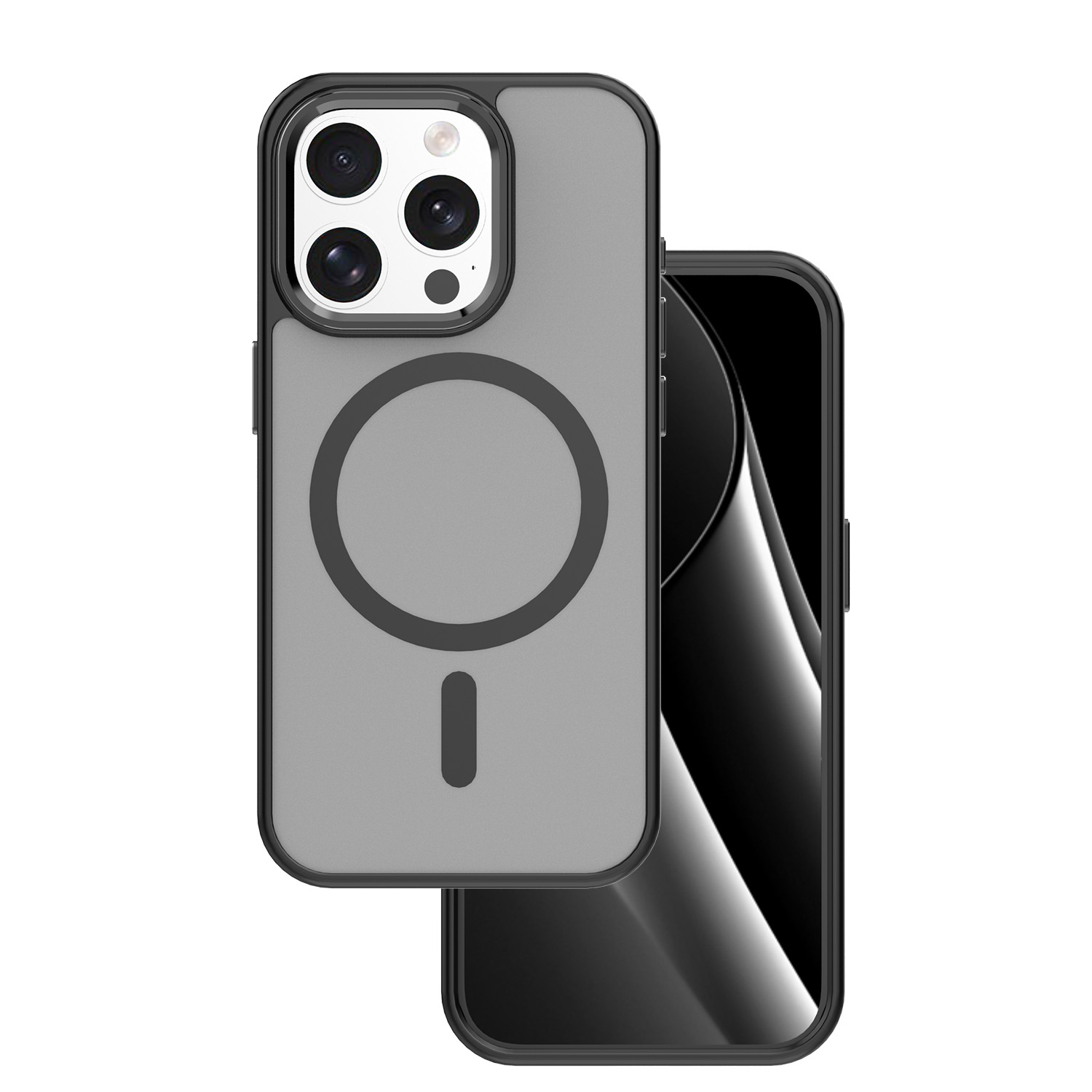 Frozen Mag чехол iPhone 15 Pro Max 6,7" черный
