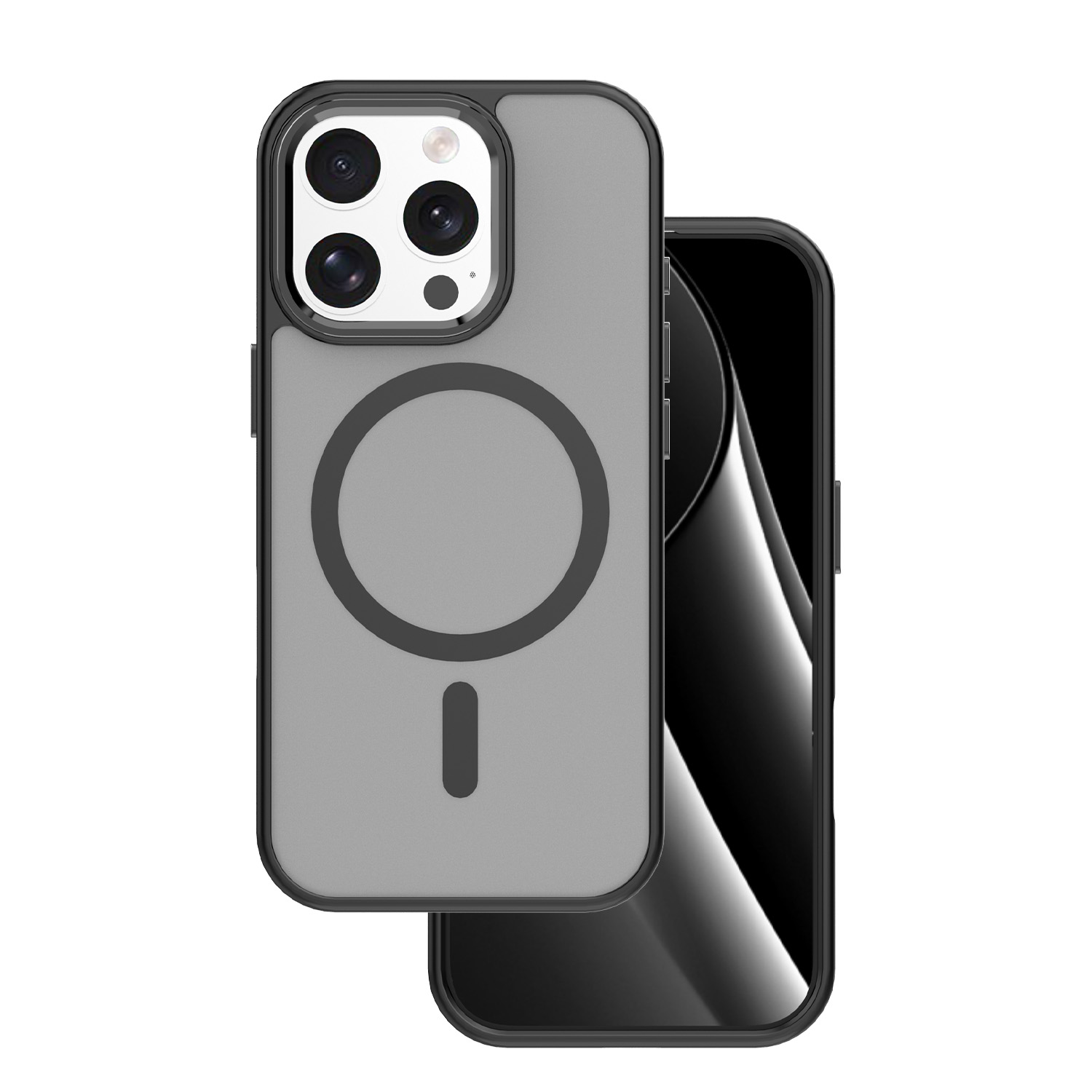 Frozen Mag Чехол для iPhone 16 Pro 6,3" чёрный