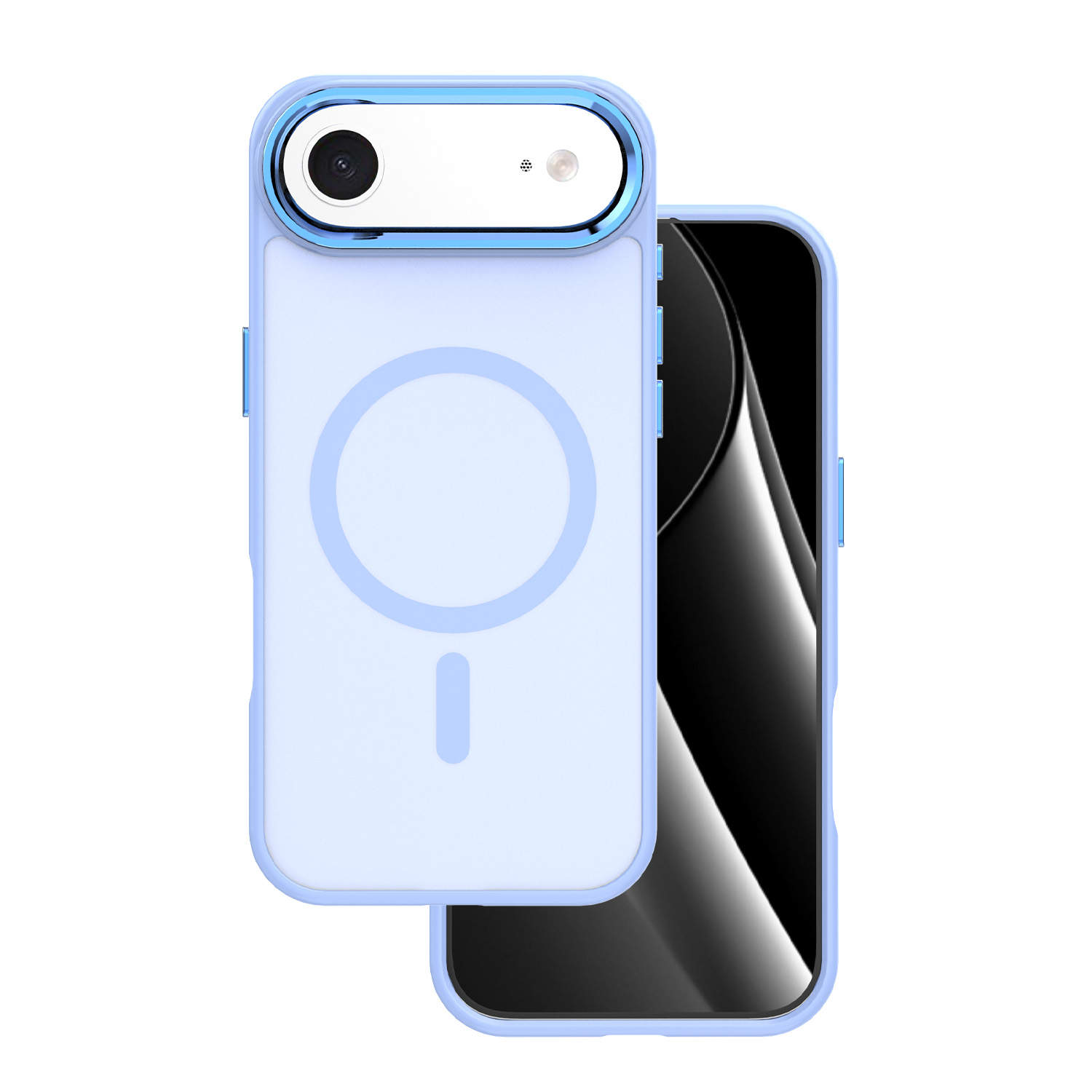 Frozen Mag dėklas for iPhone 17 Air 6,6" šviesiai mėlynas