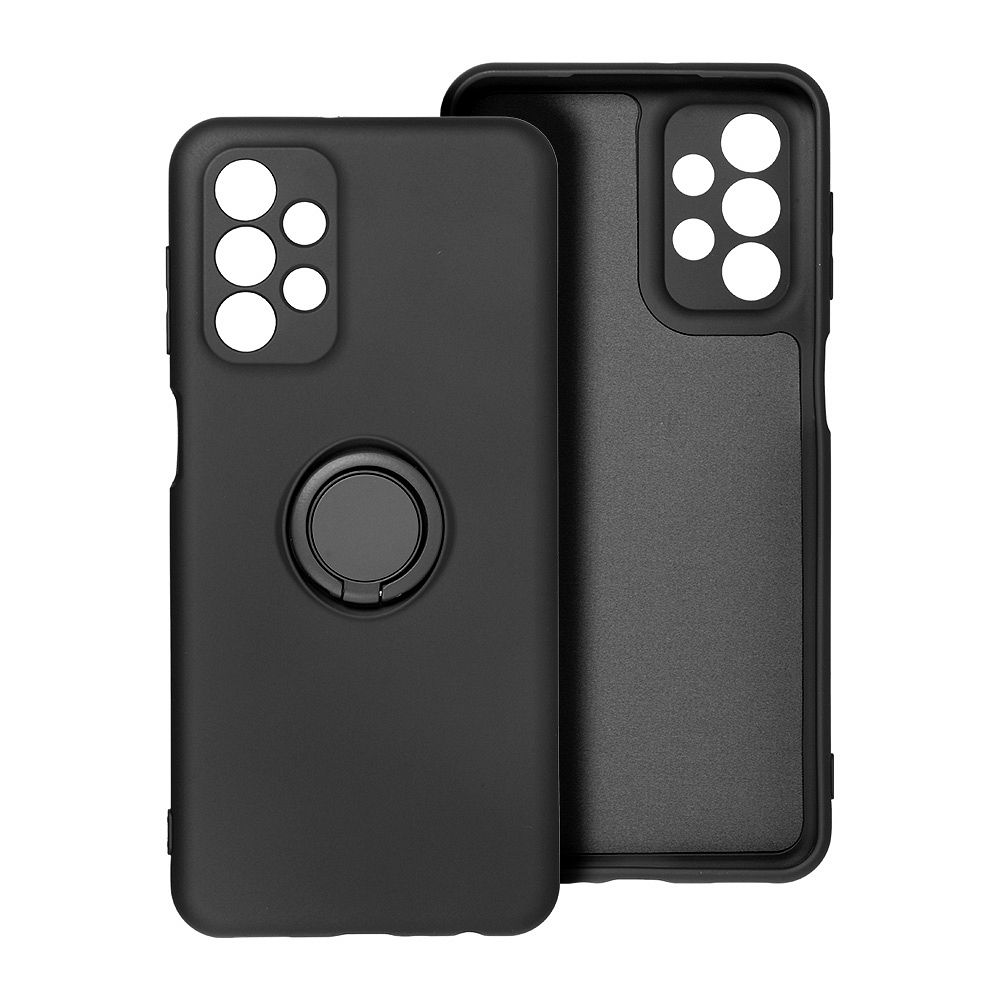 Samsung A27 5G dėklas Silicone Ring, juodas