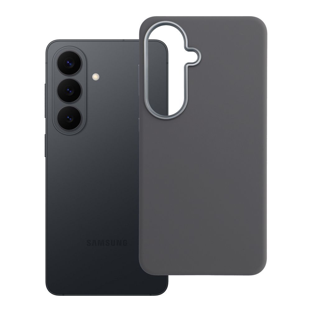 Dėklas Samsung S26 Forcell F-Protect Frame Premium suderinamas su MagSafe pilkas
