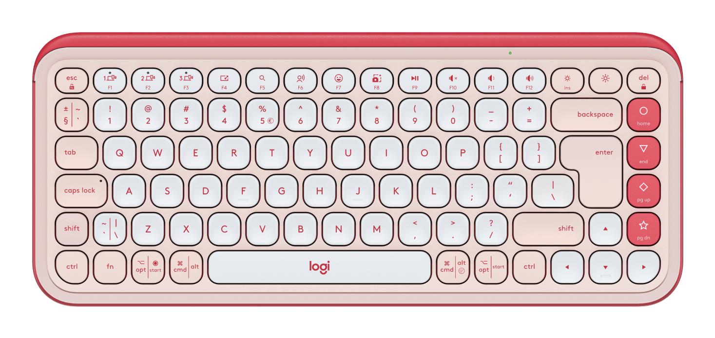 Belaidė klaviatūra WRL POP ICON KEYS/LIL&OFF WH 920-013073 LOGITECH