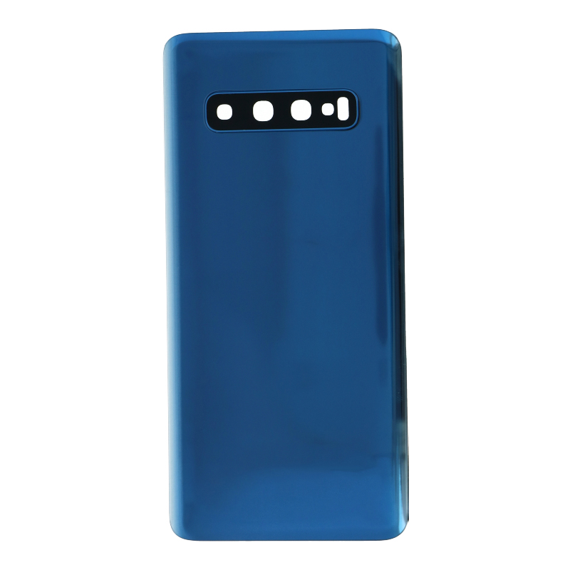Galinis dangtelis Samsung S10 G973 Prism Mėlynas (su kameros stikliuku) OEM