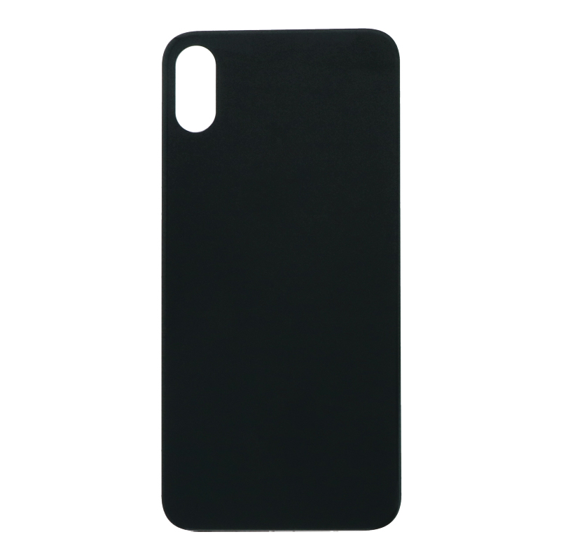Galinis dangtelis iPhone X pilkas (space pilkas) (bigger hole skirtas camera) OEM