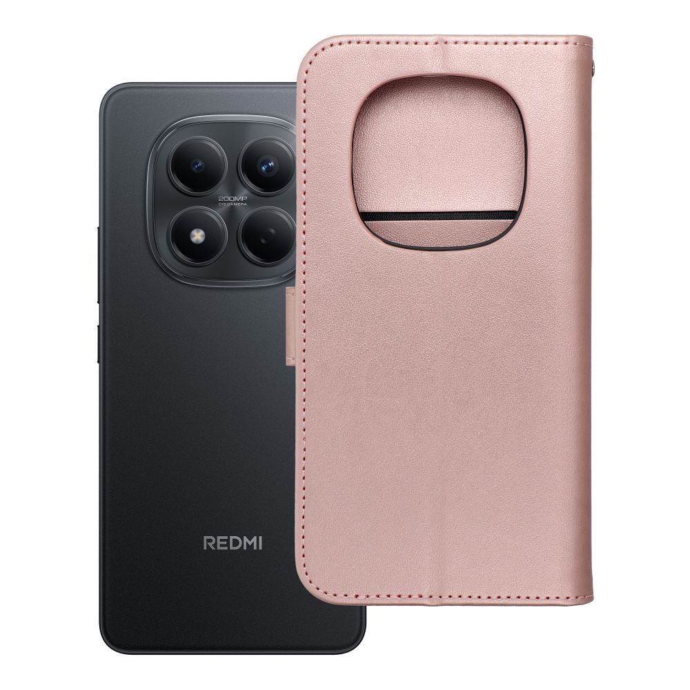 MEZZO Knygutė dėklas for XIAOMI Redmi Note 15 PRO 5G dreamcatcher rožinio aukso