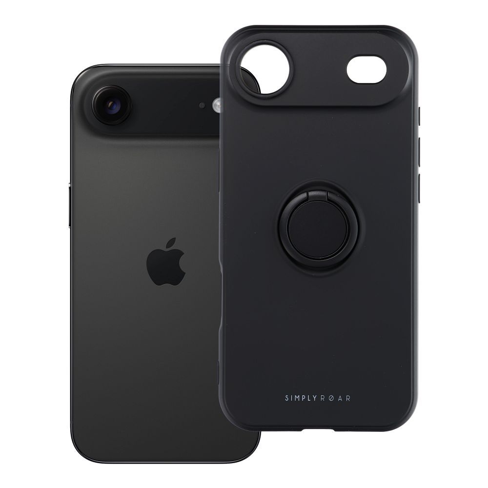 Roar Amber dėklas telefonui – iPhone 17 Air juodas