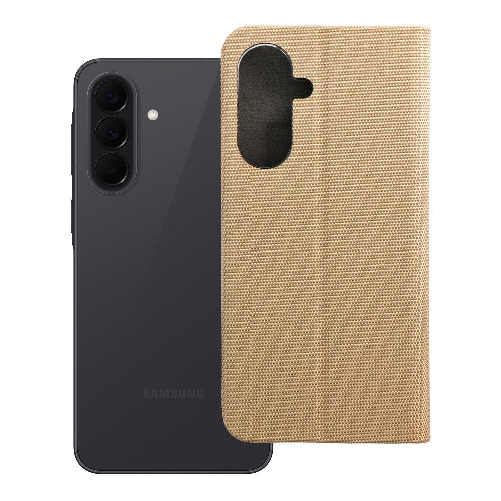 SENSITIVE Knygos dėklas SAMSUNG A37 5G auksinis