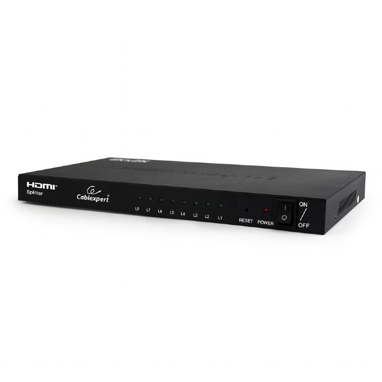 HDMI kabelis skirstytuvas 8 prievadų/DSP-8PH4-03 GEMBIRD