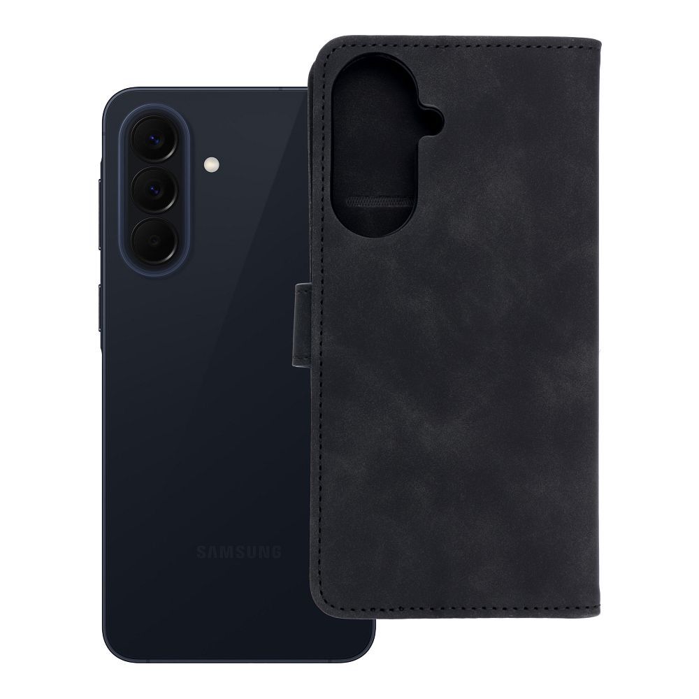 TENDER knygos dėklas SAMSUNG A57 5G juodos spalvos