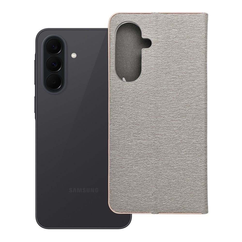LUNA Book Gold, skirtas SAMSUNG A37 5G silver