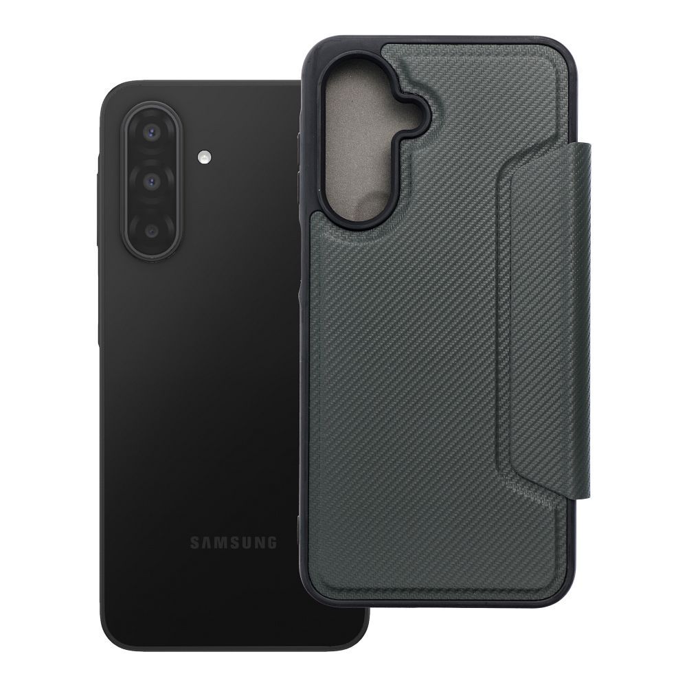 RAZOR knygos tipo dėklas SAMSUNG A17 5G tamsiai žalias