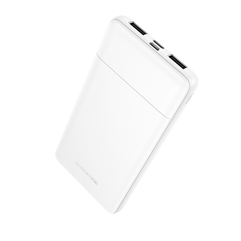 Borofone BJ88 Clever išorinė baterija 10000mAh 2xUSB balta