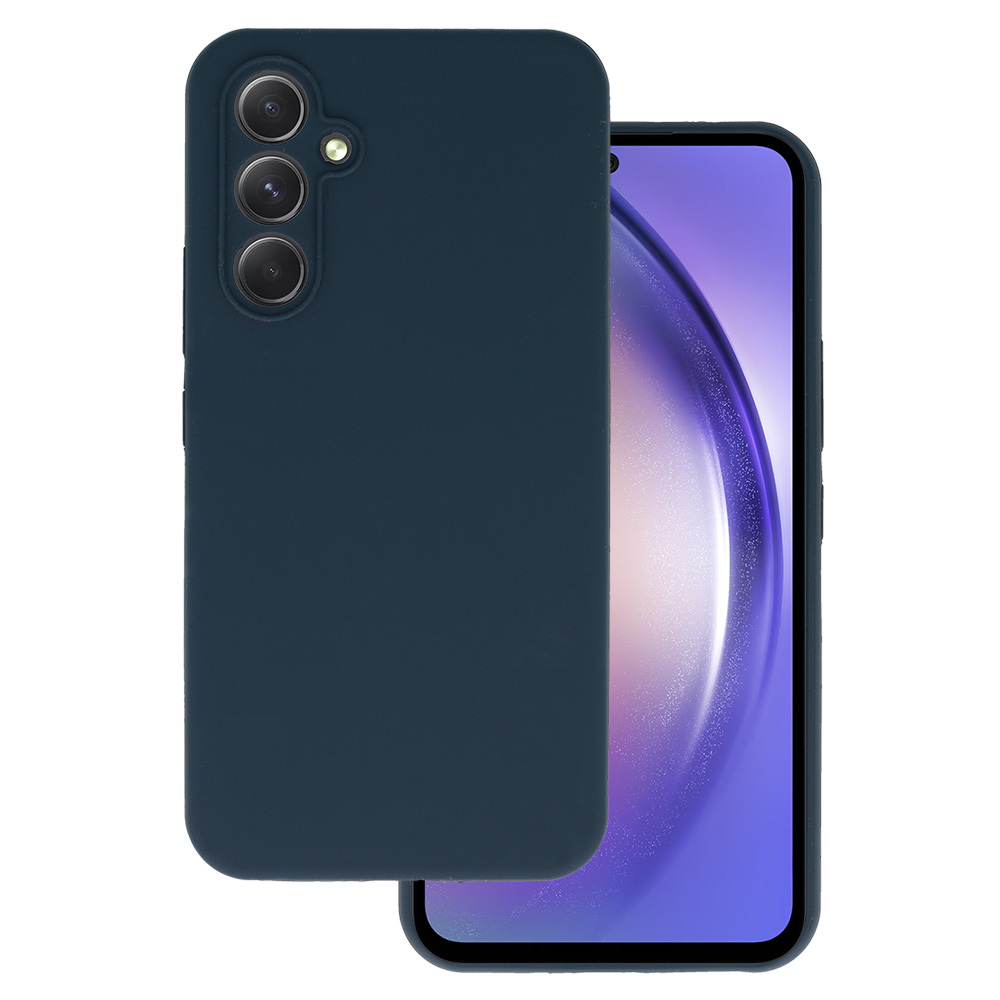 Чехол Tel Protect Silicone Premium для Samsung Galaxy A24 4G тёмно-синий