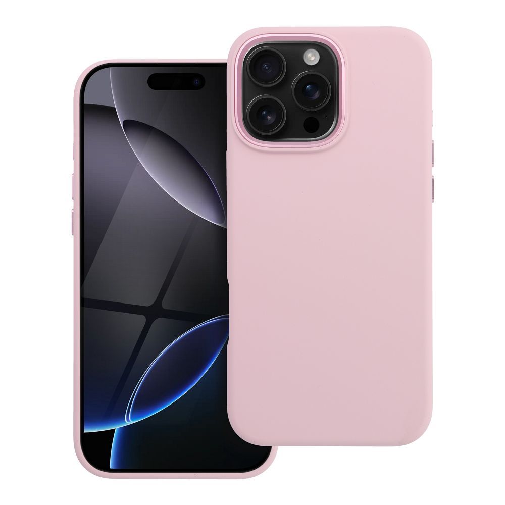 Case for iPhone 16 PRO MAX Forcell F-Protect Frame Premium compatible with Magsafe pink