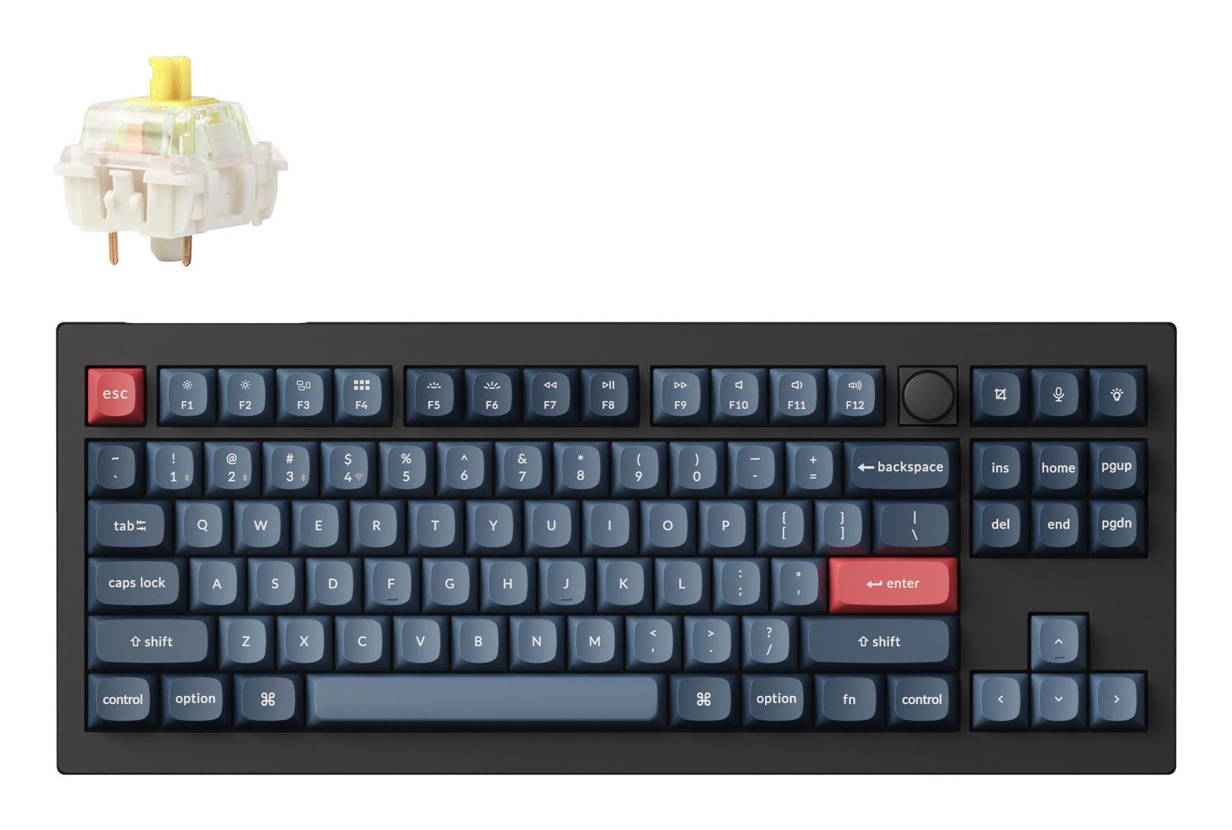 Klaviatūra Keychron WRL V3 Max RGB/Anglies juoda