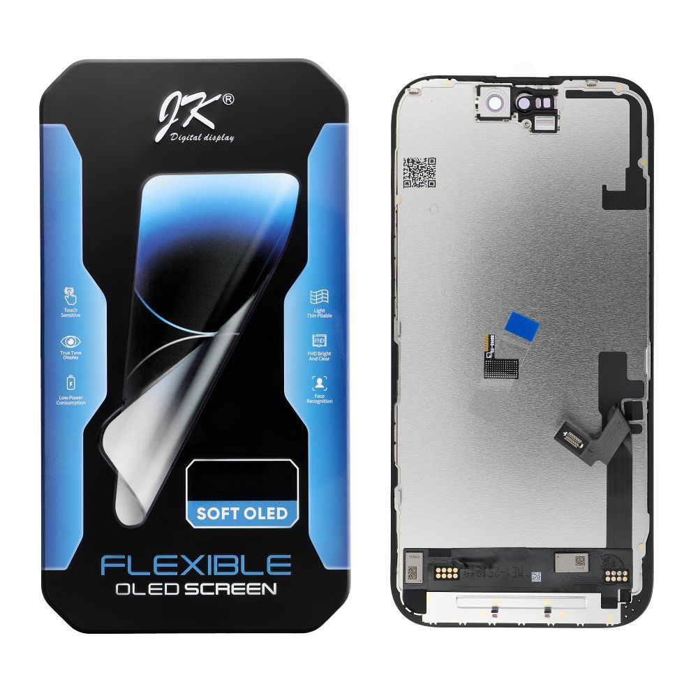 JK LCD ekranas, skirtas „iPhone 16 HARD OLED“ (su pakeistu IC)