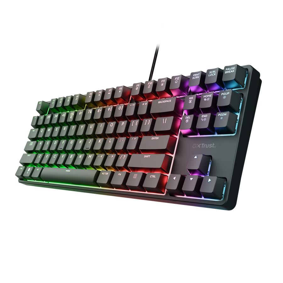 Klaviatūra USB GXT 864 Cada TKL 25724 Trust