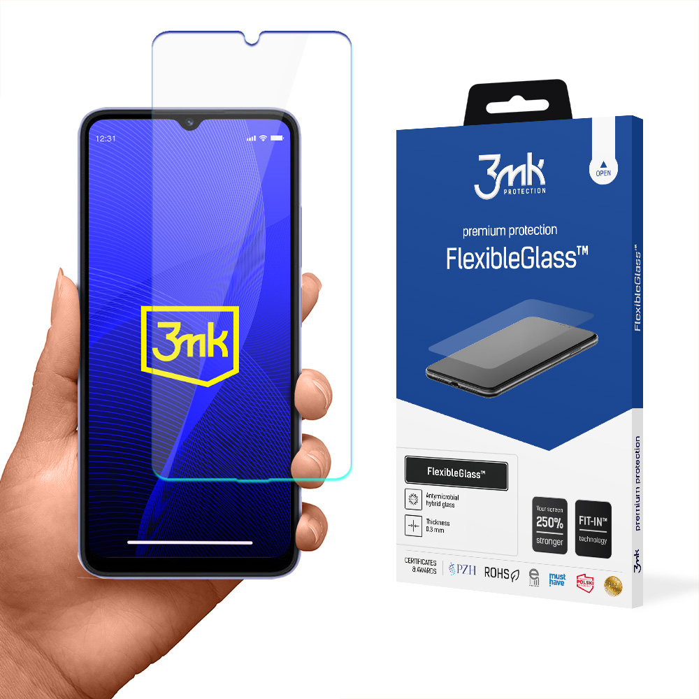 3mk FlexibleGlass - гибридное стекло для Xiaomi Redmi 12C