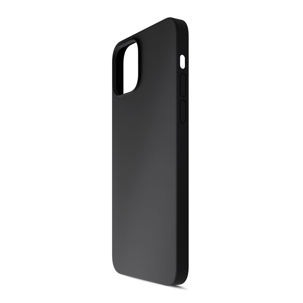 3mk silikoninis dėklas iPhone 12 mini - juodas