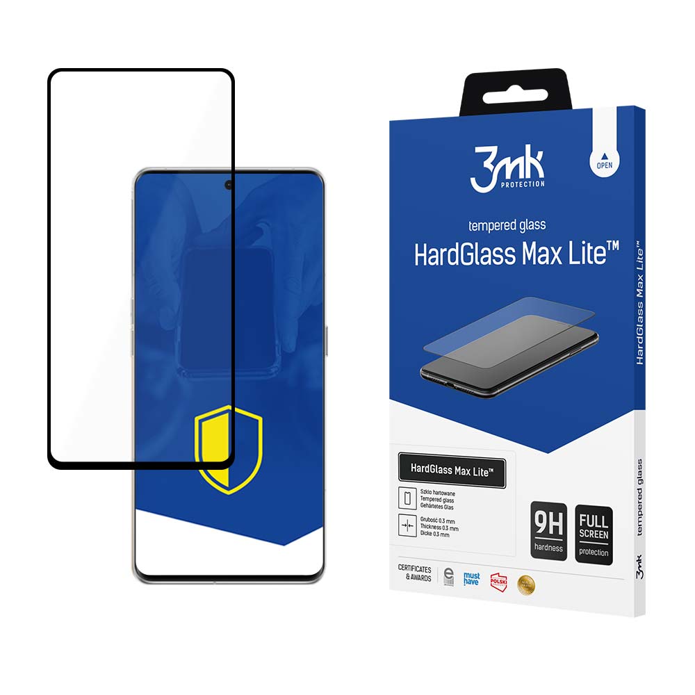 9H 3mk HardGlass Max Lite™ stiklas Oppo Find X6 Pro